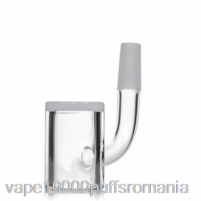 Vape Romania Mj Arsenal 10mm Cuarț Premium Cuarț Mare Opac Banger Argintiu - Jumătate Sudură